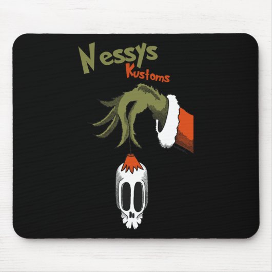 Weihnachts-Nessy  Mousepad (Vorne)