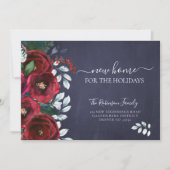 Weihnachts neue Zuhause für bewegte Feiertage Ankündigung (Vorderseite)