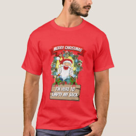 Weihnachts-Neuheit, die ich hier bin, um MEINEN RÜ T-Shirt