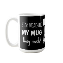 Weihnachts-Neuheitenmode STOP MEINEN BECHER NICHT