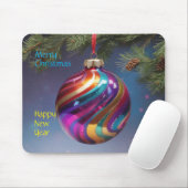 Weihnachts-Neujahr-Arbeitermousepad Mousepad (Mit Mouse)