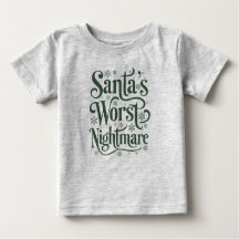 Weihnachts-Neujahr-Kleinkind-Shirt | Kindergeschen