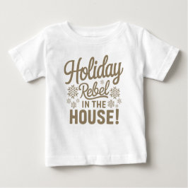 Weihnachts-Neujahr-Kleinkind-Shirt | Kindergeschen Baby T-shirt
