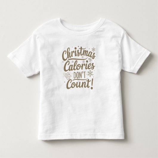 Weihnachts-Neujahr-Kleinkind-Shirt | Kindergeschen Kleinkind T-shirt (Vorderseite)