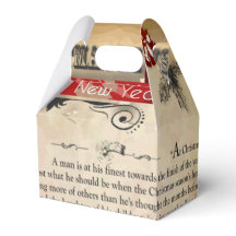 Weihnachts-News Favor Box