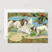 Weihnachts-News Feiertagspostkarte (Vorne/Hinten)