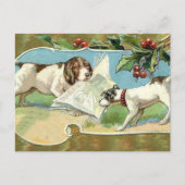 Weihnachts-News Feiertagspostkarte (Vorderseite)