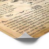 Weihnachts-News-Poster (Matte) Poster (Ecke)