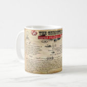 Weihnachts-News-Tasse Kaffeetasse (Vorderseite Links)