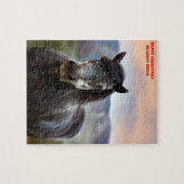 Weihnachts-Nichte. Jigsaw Puzzle (Horizontal)