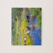 Weihnachts-Nichte. Jigsaw Puzzle (Vertikal)