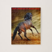 Weihnachts-Nichte. Puzzle (Vertikal)