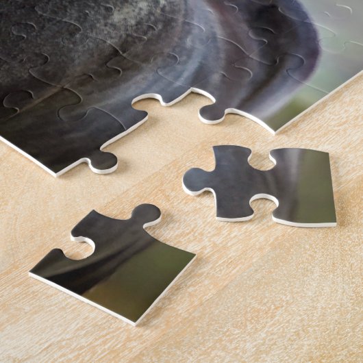 Weihnachts-Nichte. Puzzle (Seite)