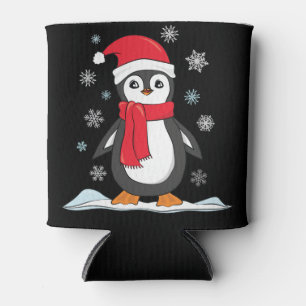 Weihnachts-Niedlich-Pinguin Dosenkühler