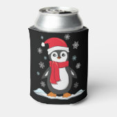 Weihnachts-Niedlich-Pinguin Dosenkühler (Kanne Rückseite)