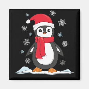 Weihnachts-Niedlich-Pinguin Magnet