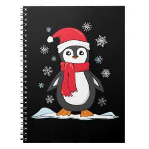 Weihnachts-Niedlich-Pinguin Notizblock