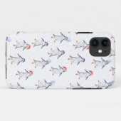 Weihnachts Niedlich Tanzpinguine Pattern Case-Mate iPhone Hülle (Rückseite (Horizontal))
