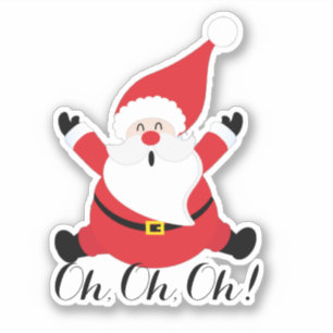 Weihnachts-Niedlich-Weihnachtsmarke854 Aufkleber