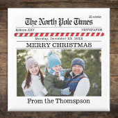 Weihnachts-Niedliche Spaß Typografie Zeitungsdesig Magnet