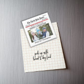 Weihnachts-Niedliche Spaß Typografie Zeitungsdesig Magnet