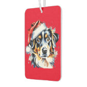 Weihnachts-niedlicher Welpe Autolufterfrischer (Links)