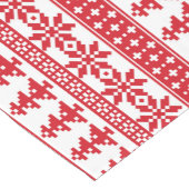 Weihnachts Nordic Sweater Tischläufer (Ecke)