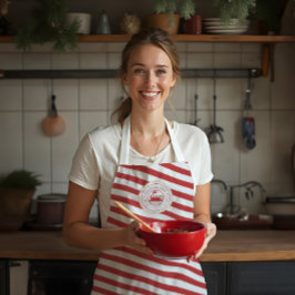 Weihnachts-Nordpol-Express-Bahn Personalisiert Schürze