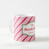 Weihnachts-Nordpol-Tasse Kaffeetasse (Vorderseite Links)