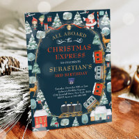 Weihnachts-Nordpol-Zug Geburtstagsparty