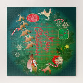 Weihnachts-Nostalgie Puzzle (Horizontal)