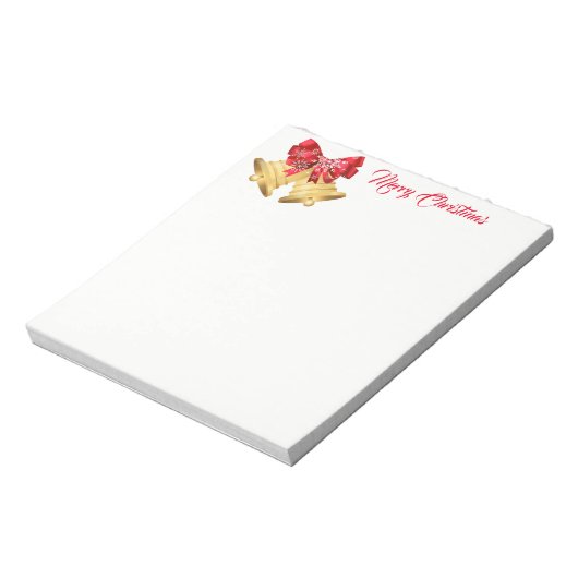 Weihnachts-Notepad-Bells Notizblock (Rotiert)