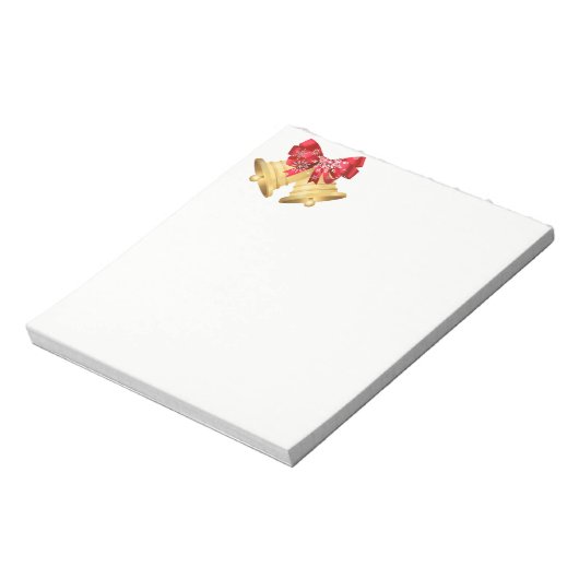 Weihnachts-Notepad-Bells Notizblock (Rotiert)