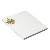 Weihnachts-Notepad-Bells Notizblock (angewinkelt)