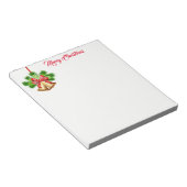Weihnachts-Notepad-Bells Notizblock (angewinkelt)