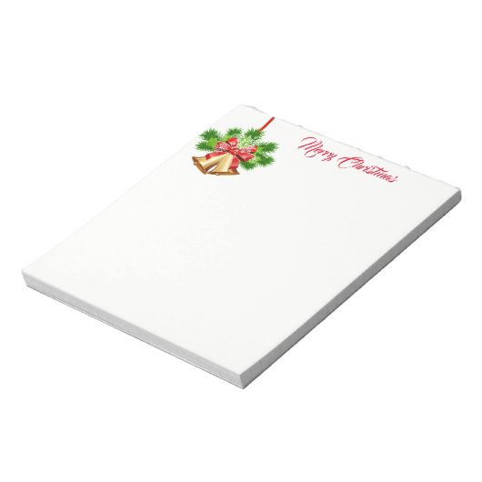 Weihnachts-Notepad-Bells Notizblock (Rotiert)