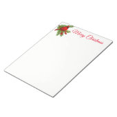 Weihnachts-Notepad-Roter Kardinal Notizblock (angewinkelt)