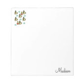 Weihnachts Notepad Santa Coconut Notizblock (Vorderseite)