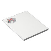 Weihnachts-Notepad-Silber-Glocken Notizblock (angewinkelt)