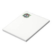 Weihnachts-Notizblock Notizblock (Rotiert)