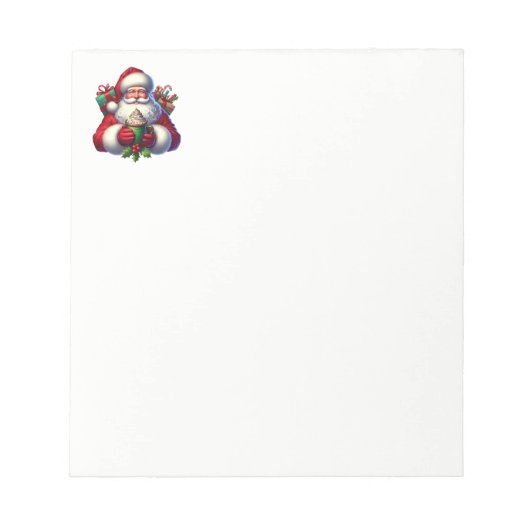 Weihnachts-Notizblock Notizblock (Vorderseite)
