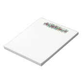 Weihnachts-Notizblock Notizblock (Rotiert)