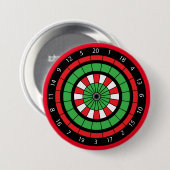 Weihnachts-Numberboard Button (Vorne & Hinten)