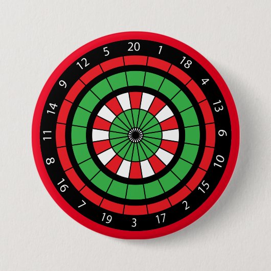 Weihnachts-Numberboard Button (Vorderseite)