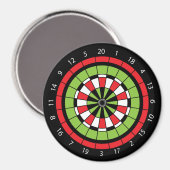 Weihnachts-Numberboard Magnet (Vorderseite/Rückseite)
