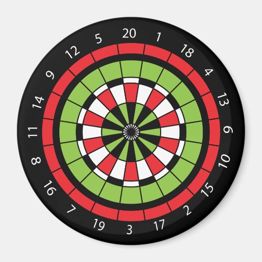 Weihnachts-Numberboard Magnet (Vorne)