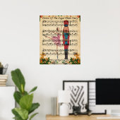 Weihnachts-Nussknacker-Ballett-Plakat Poster (Heimbüro)