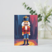 Weihnachts Nussknacker | Frohe Weihnachten Wasserf (Stehend Vorderseite)