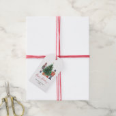 Weihnachts-Nussknacker-Geschenkanhänger Geschenkanhänger (Mit Garn)