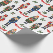 Weihnachts Nussknacker Geschenkpapier (Ecke)
